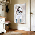 Cam Newton Celebrity Sports Art Poster School Dining Room Decoration 1 Canvas Wall Art Poster Decor Gift