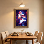 Baker Mayfield Sports Celebrity Art Deco Poster 1 Canvas Wall Art Poster Decor Gift