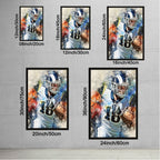 Cooper Kupp Celebrity Sports Art Poster School Dining Room Decoration 8 Canvas Wall Art Poster Decor Gift
