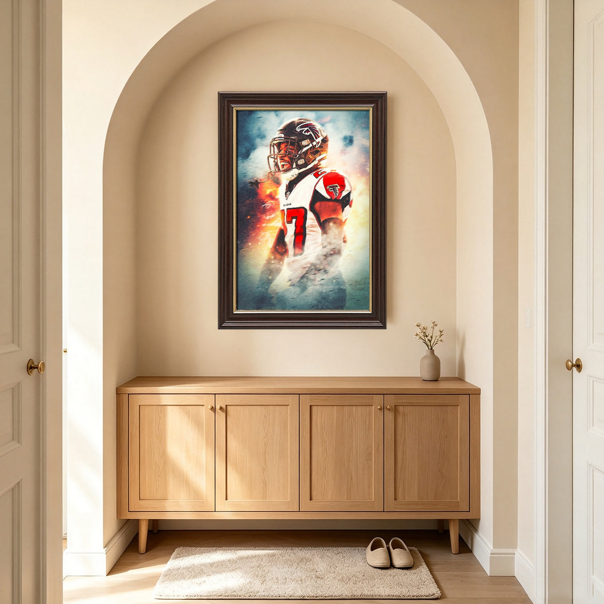 Damontae Kazee Art Sports Decorative Poster School Dormitory 5 Canvas Wall Art Poster Decor Gift