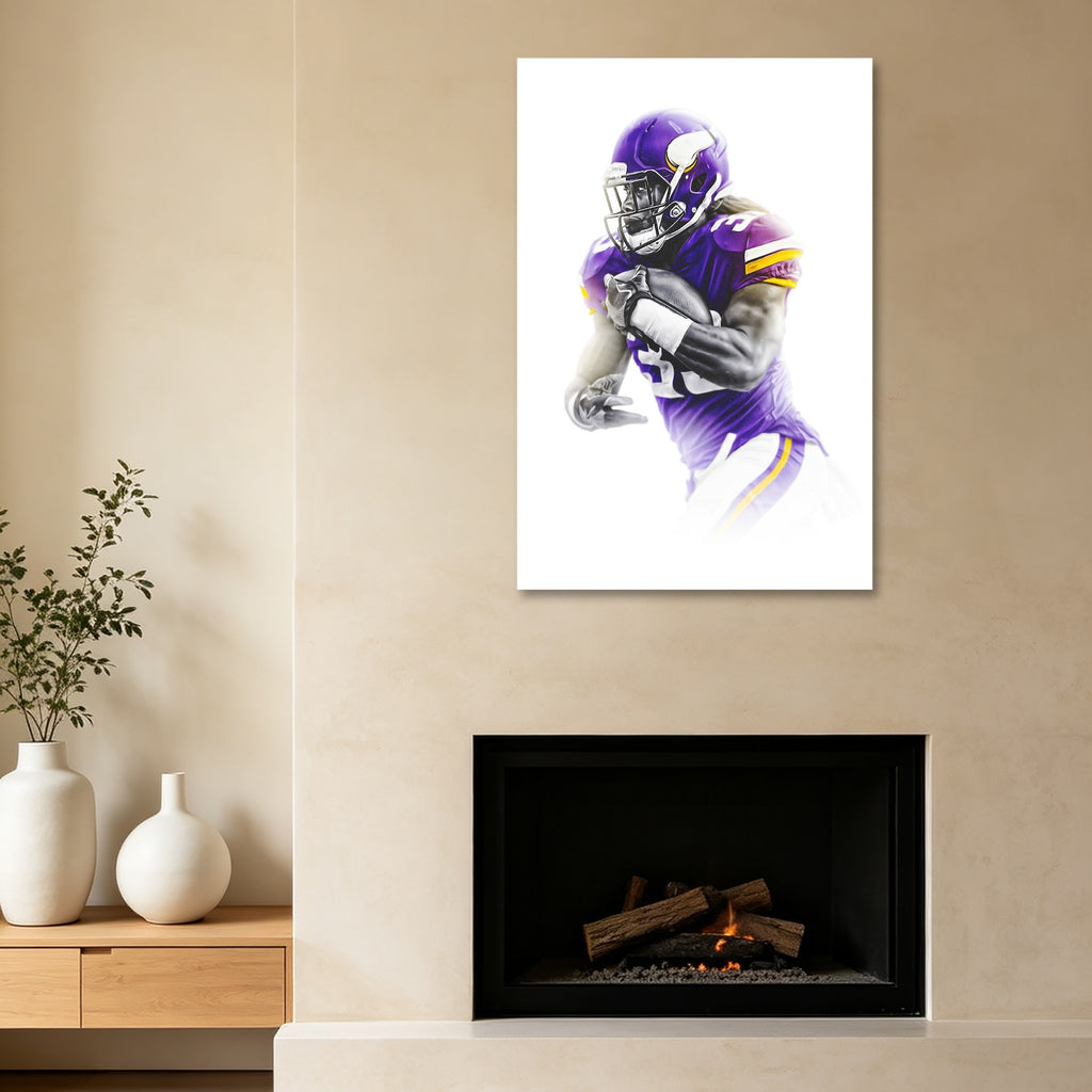 Dalvin Cook Art Sports Decorative Poster School Dormitory 9 Canvas Wall Art Poster Decor Gift