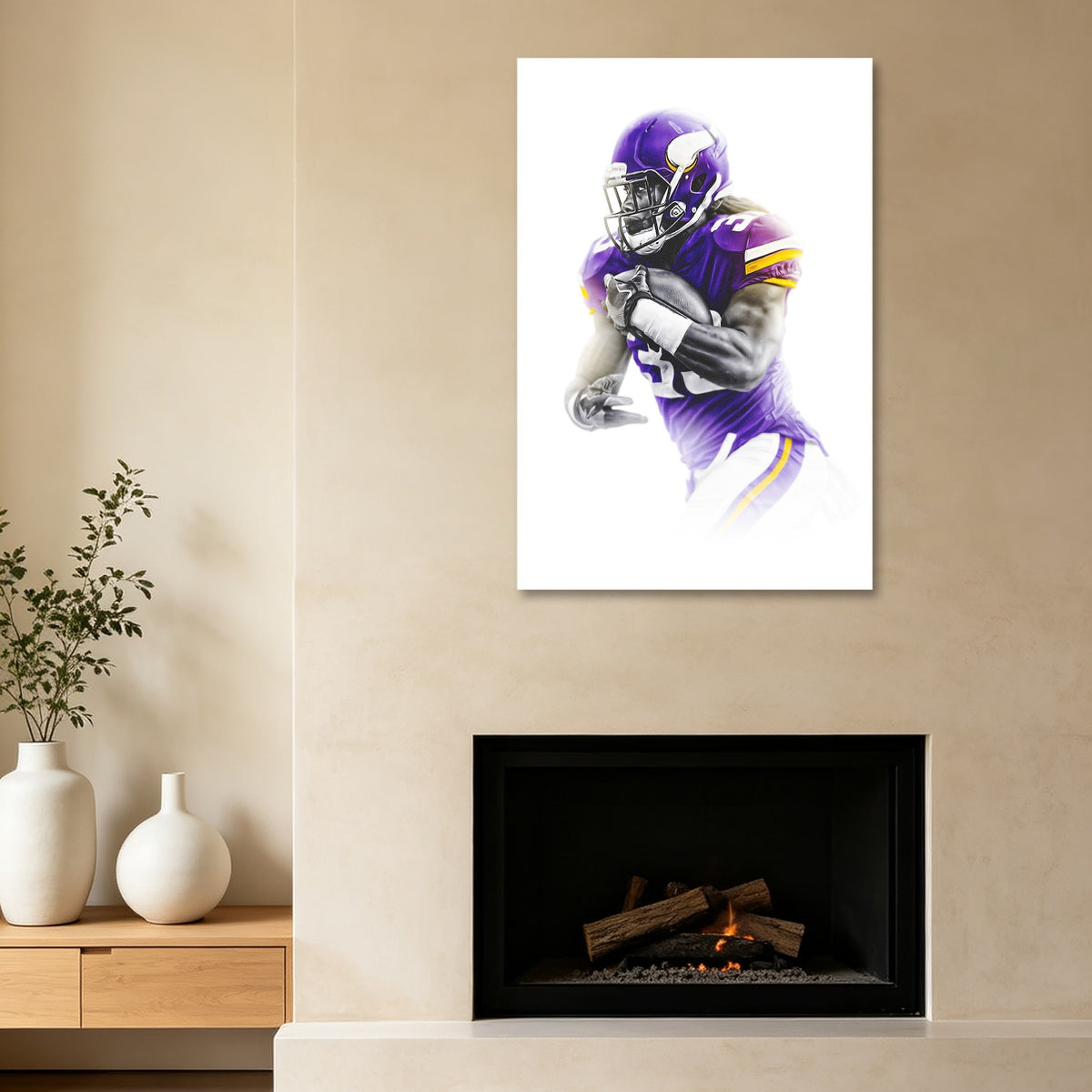 Dalvin Cook Art Sports Decorative Poster School Dormitory 9 Canvas Wall Art Poster Decor Gift
