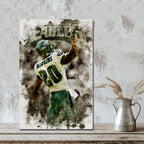 Brian Dawkins Art Poster 10 Canvas Wall Art Poster Decor Gift
