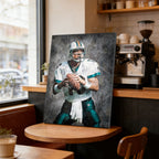 Dan Marino Celebrity Sports Art Poster School Dining Room Decoration 0 Canvas Wall Art Poster Decor Gift