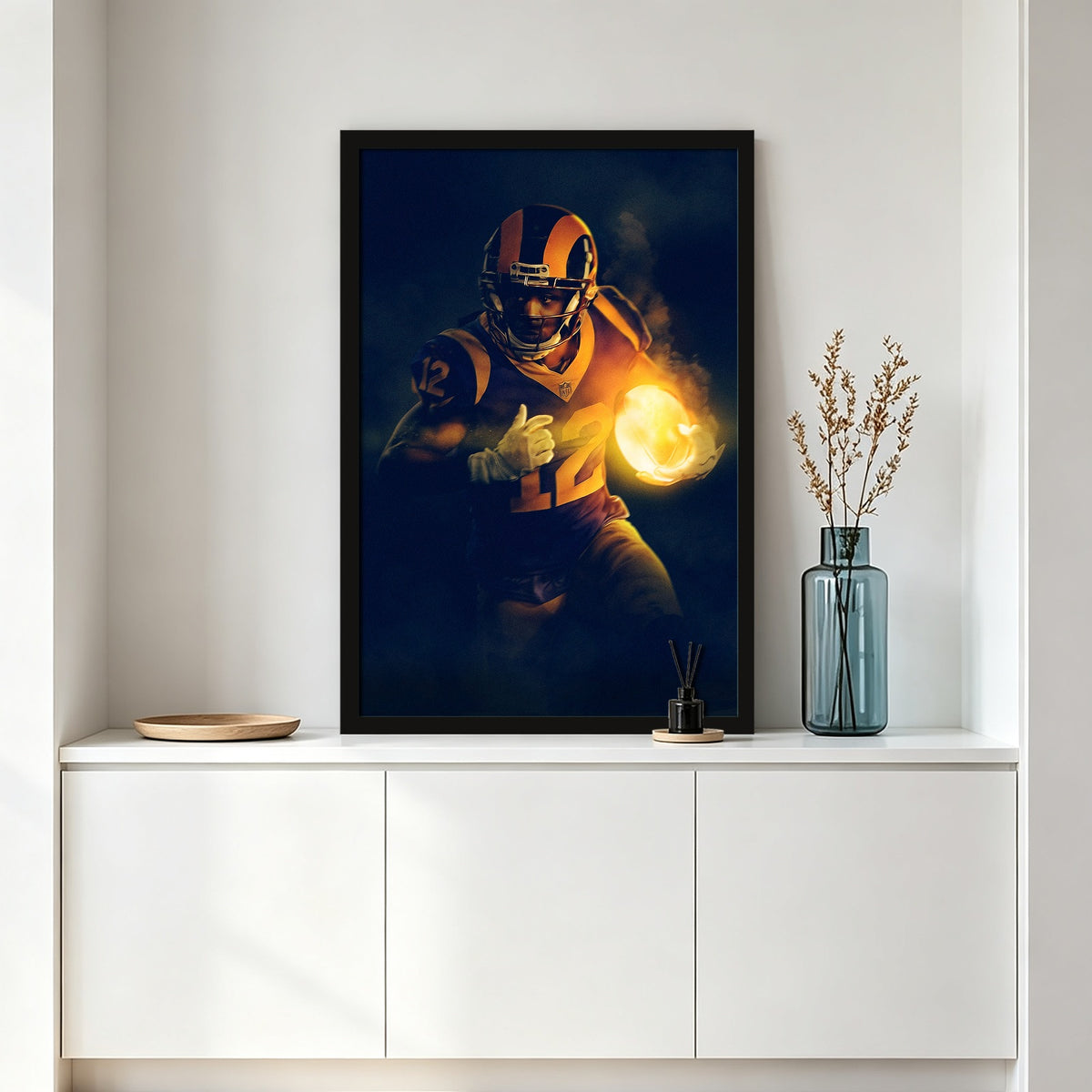 Brandin Cooks Art Sports Decorative Poster School Dormitory 0 Canvas Wall Art Poster Decor Gift