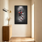 Calvin Ridley Art Sports Decorative Poster School Dormitory 6 Canvas Wall Art Poster Decor Gift