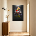 Clyde Edwards Helaire Art Sports Decorative Poster School Dormitory 3 Canvas Wall Art Poster Decor Gift