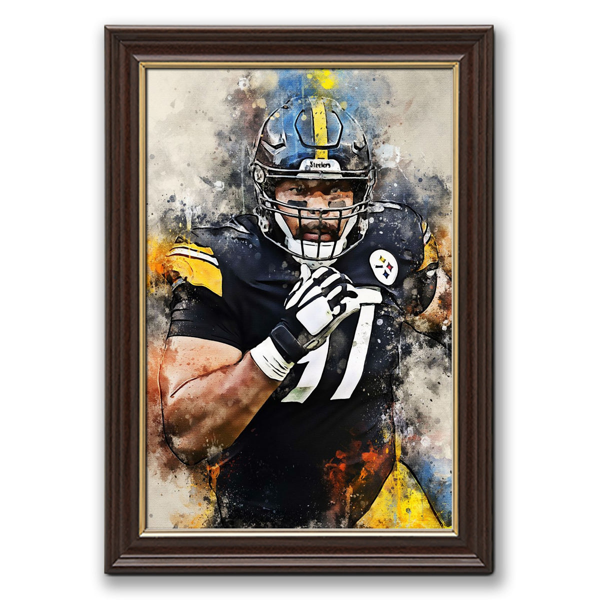 Cameron Heyward Celebrity Sports Art Poster School Dining Room Decoration 7 Canvas Wall Art Poster Decor Gift