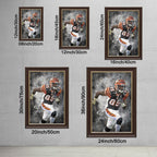 Chad Johnson Celebrity Sports Art Poster School Dining Room Decoration 4 Canvas Wall Art Poster Decor Gift