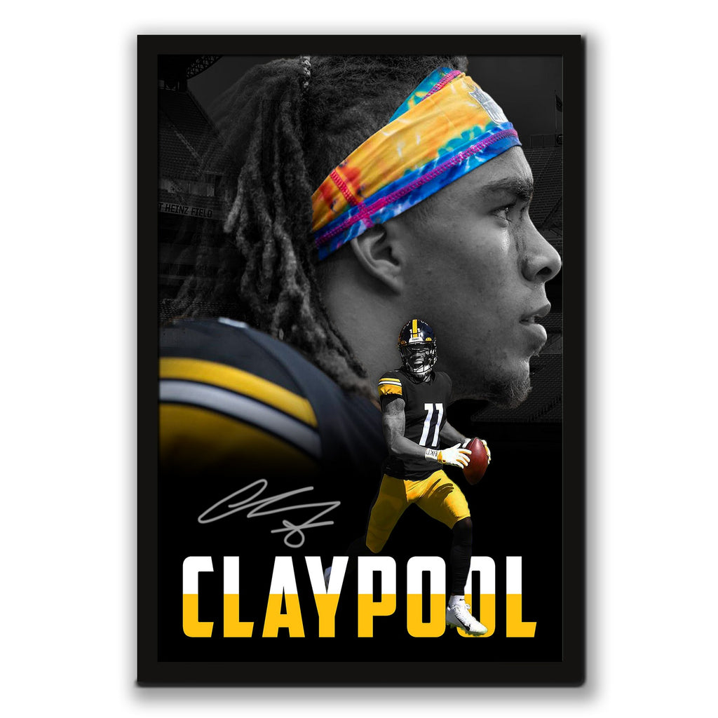 Chase Claypool Sports Celebrity Art Deco Poster 1 Canvas Wall Art Poster Decor Gift