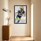 Clay Matthews Celebrity Sports Art Poster School Dining Room Decoration 3 Canvas Wall Art Poster Decor Gift