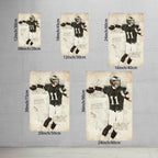 Carson Wentz Sports Celebrity Art Deco Poster 4 Canvas Wall Art Poster Decor Gift