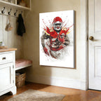 Damien Williams Art Sports Decorative Poster School Dormitory 8 Canvas Wall Art Poster Decor Gift