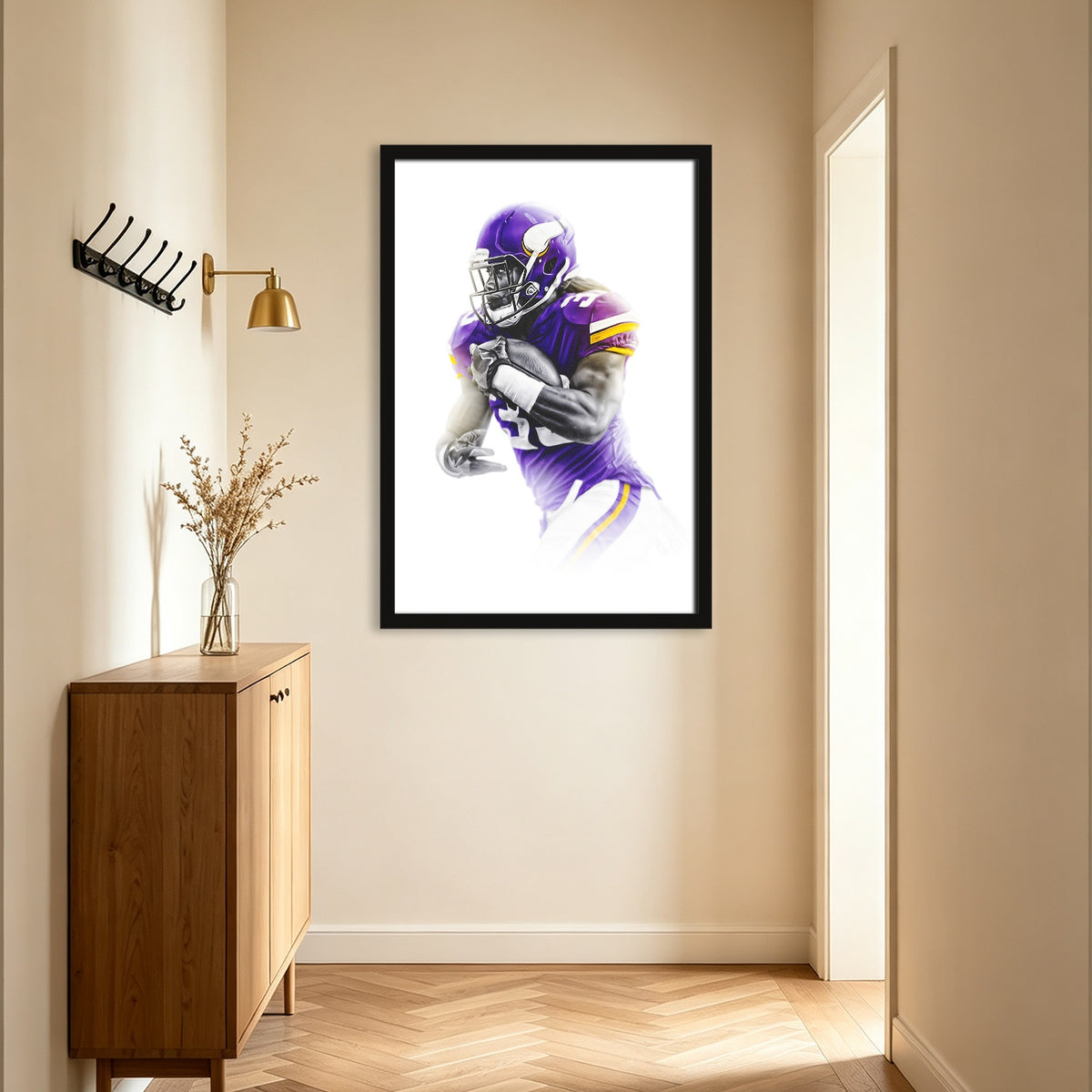 Dalvin Cook Art Sports Decorative Poster School Dormitory 9 Canvas Wall Art Poster Decor Gift