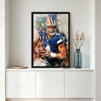 Dak Prescott Celebrity Sports Art Poster School Dining Room Decoration 2 Canvas Wall Art Poster Decor Gift