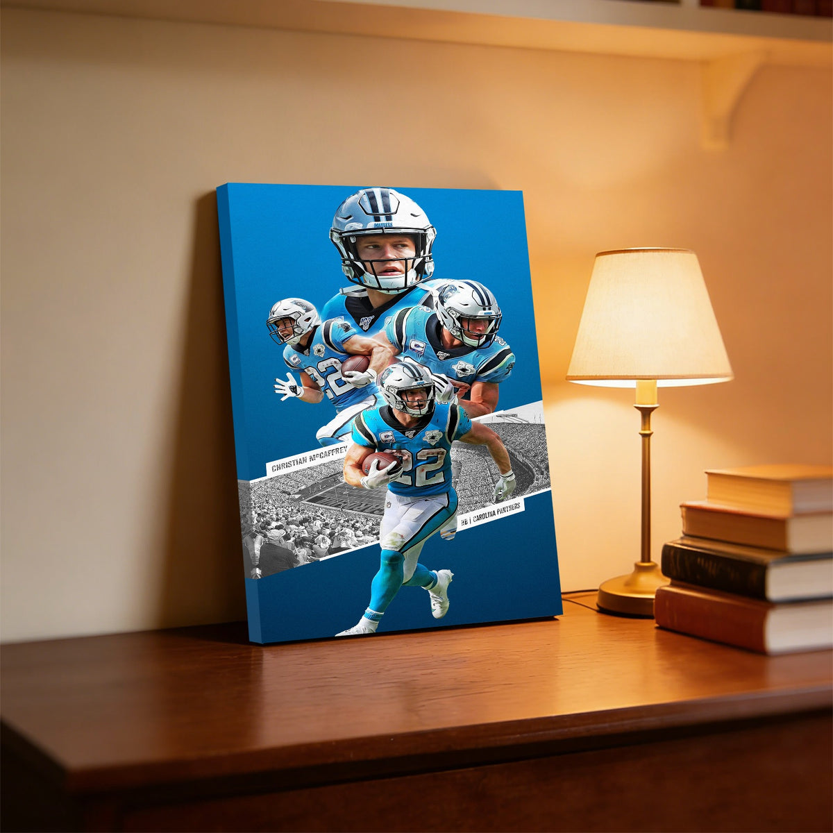 Christian McCaffrey Celebrity Sports Art Poster School Dining Room Decoration 0 Canvas Wall Art Poster Decor Gift