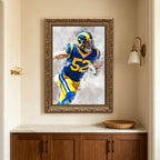 Clay Matthews Celebrity Sports Art Poster School Dining Room Decoration 3 Canvas Wall Art Poster Decor Gift
