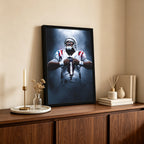 Cam Newton Art Sports Decorative Poster School Dormitory 7 Canvas Wall Art Poster Decor Gift