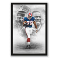 Bruce Smith Celebrity Sports Art Poster School Dining Room Decoration 0 Canvas Wall Art Poster Decor Gift