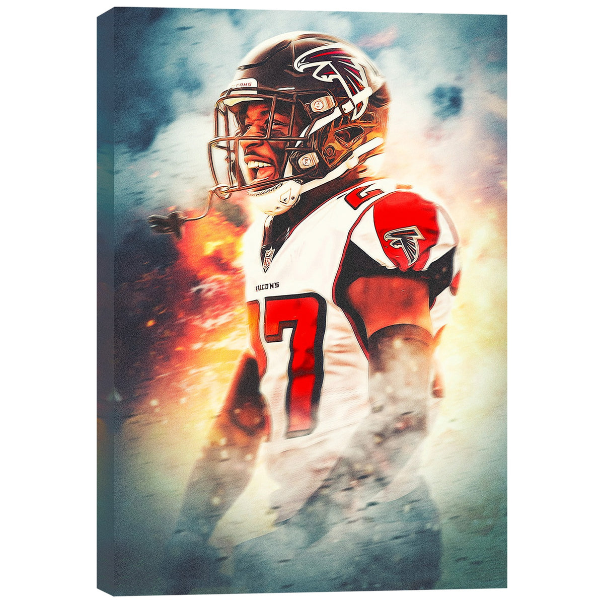 Damontae Kazee Art Sports Decorative Poster School Dormitory 5 Canvas Wall Art Poster Decor Gift