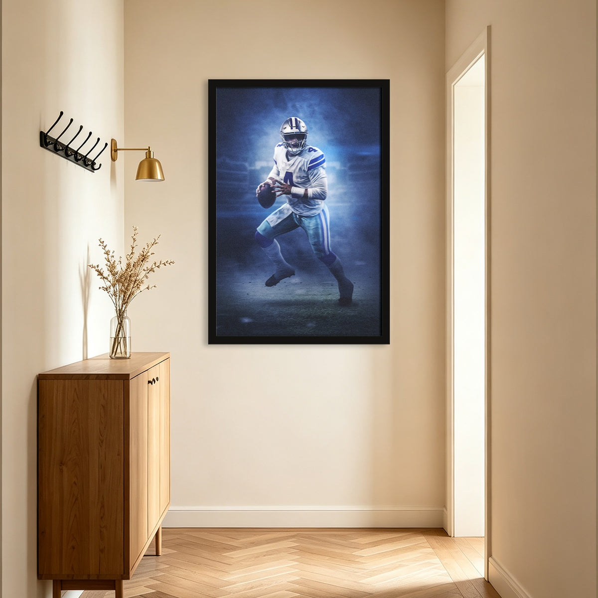 Dak Prescott 1Art Sports Decorative Poster School Dormitory 1 Canvas Wall Art Poster Decor Gift