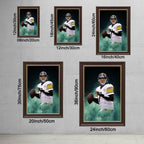 Ben Roethlisberger Celebrity Sports Art Poster School Dining Room Decoration 9 Canvas Wall Art Poster Decor Gift