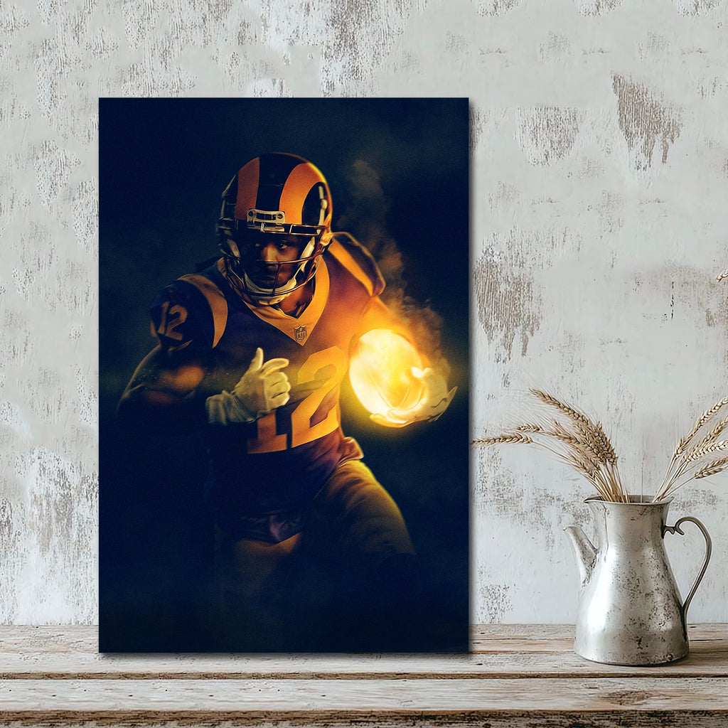 Brandin Cooks Art Sports Decorative Poster School Dormitory 0 Canvas Wall Art Poster Decor Gift