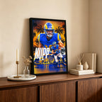 Cooper Kupp Sports Decoration Poster 2 Canvas Wall Art Poster Decor Gift