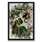 Brian Dawkins Art Poster 10 Canvas Wall Art Poster Decor Gift