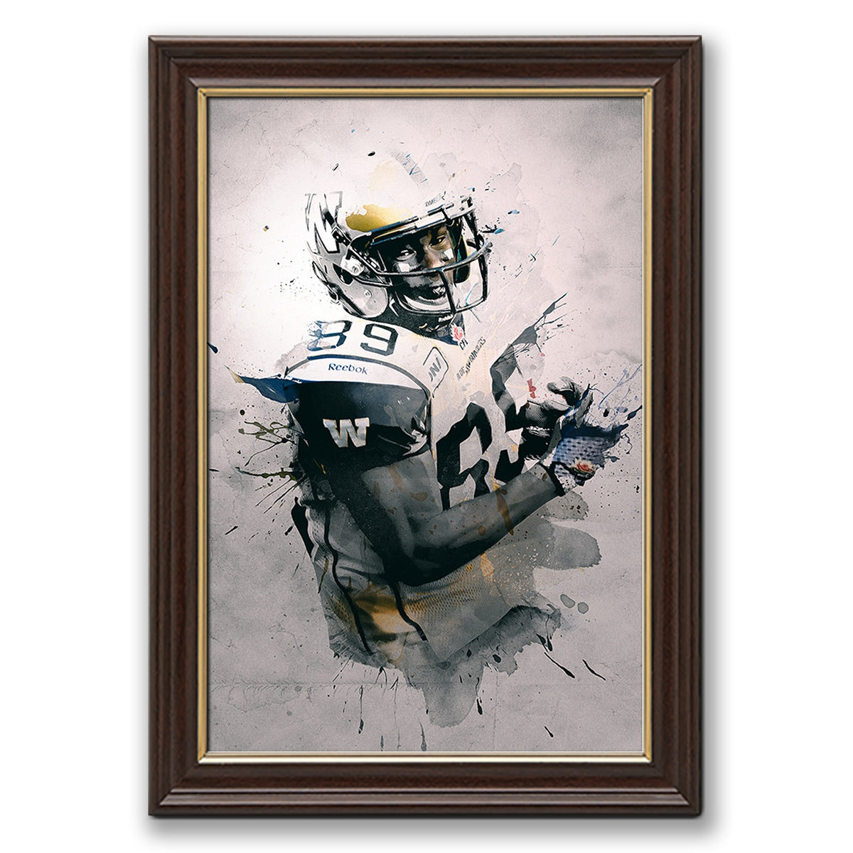 Clarence Denmark Art Sports Decorative Poster School Dormitory 7 Canvas Wall Art Poster Decor Gift