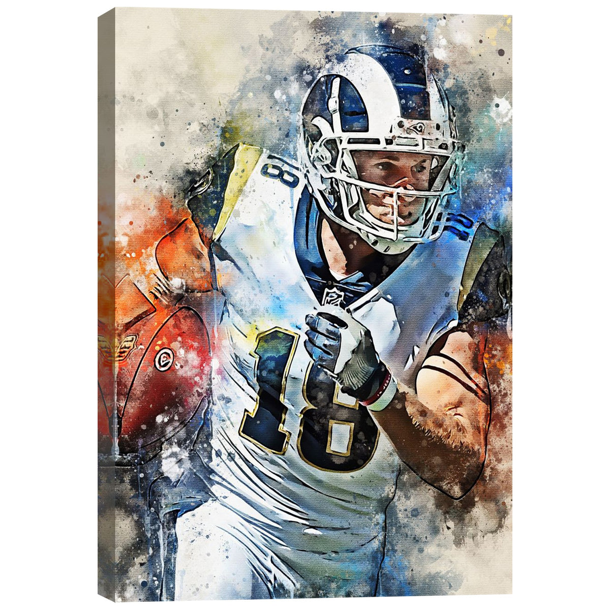Cooper Kupp Celebrity Sports Art Poster School Dining Room Decoration 8 Canvas Wall Art Poster Decor Gift