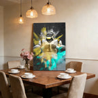 Cam Newton Sports Celebrity Art Deco Poster 3 Canvas Wall Art Poster Decor Gift