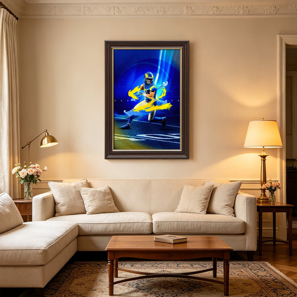 Cooper Kupp Sports Decoration Poster 3 Canvas Wall Art Poster Decor Gift