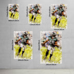 Brian Dawkins Art Poster 2 Canvas Wall Art Poster Decor Gift
