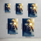 Chauncey Gardner Johnson Art Sports Decorative Poster School Dormitory 1 Canvas Wall Art Poster Decor Gift