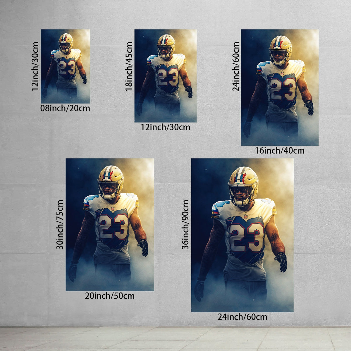 Chauncey Gardner Johnson Art Sports Decorative Poster School Dormitory 1 Canvas Wall Art Poster Decor Gift