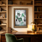 Bilal Powell Art Sports Decorative Poster School Dormitory 0 Canvas Wall Art Poster Decor Gift