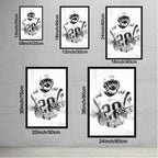 Corey Dillon Art Sports Decorative Poster School Dormitory 1 Canvas Wall Art Poster Decor Gift