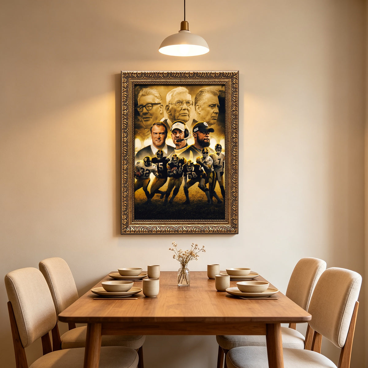 Ben Roethlisberger Art Sports Decorative Poster School Dormitory 0 Canvas Wall Art Poster Decor Gift