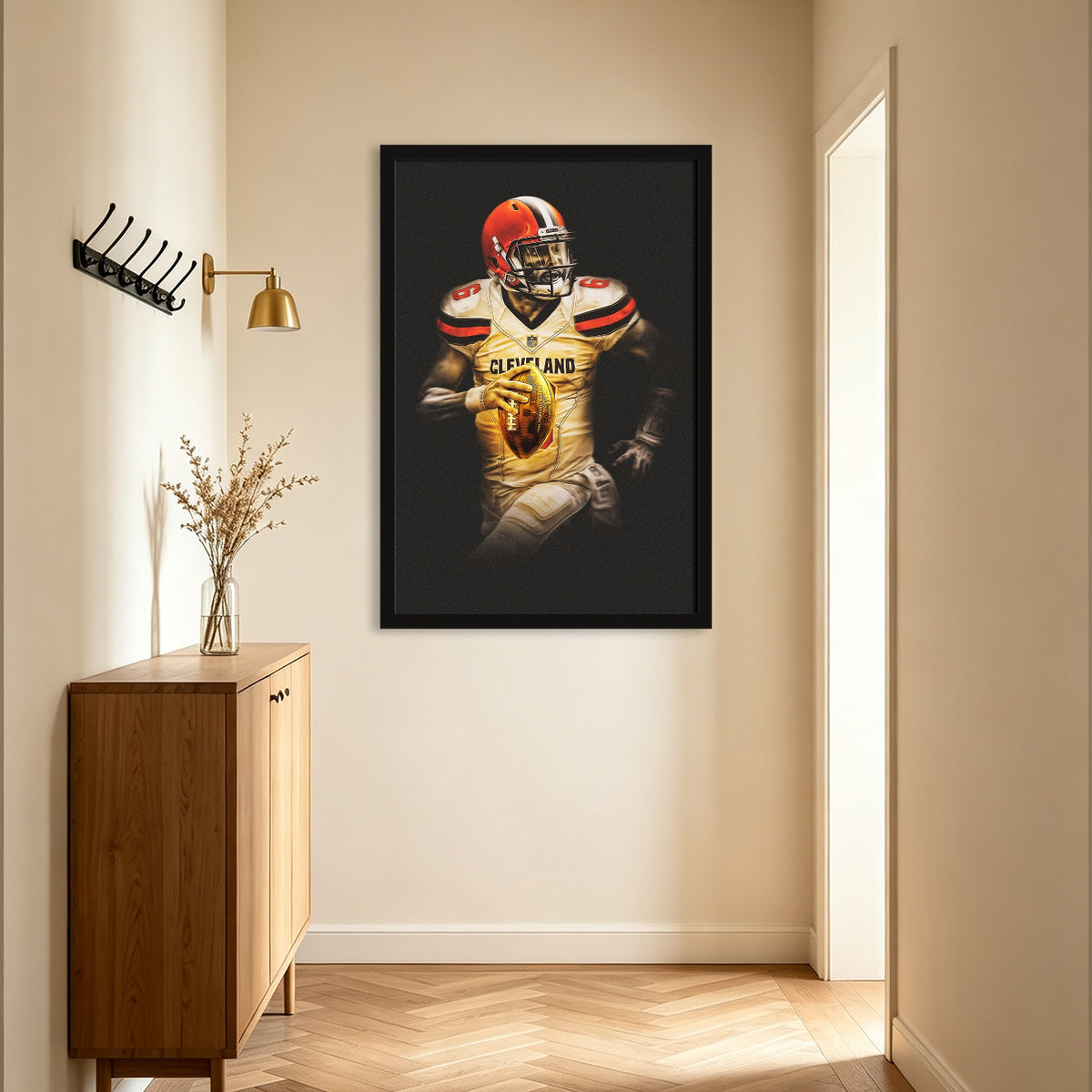 Baker Mayfield Art Sports Decorative Poster School Dormitory 1 Canvas Wall Art Poster Decor Gift