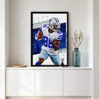 CeeDee Lamb Celebrity Sports Art Poster School Dining Room Decoration 8 Canvas Wall Art Poster Decor Gift