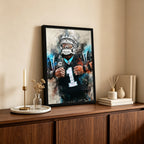 Cam Newton Celebrity Sports Art Poster School Dining Room Decoration 2 Canvas Wall Art Poster Decor Gift