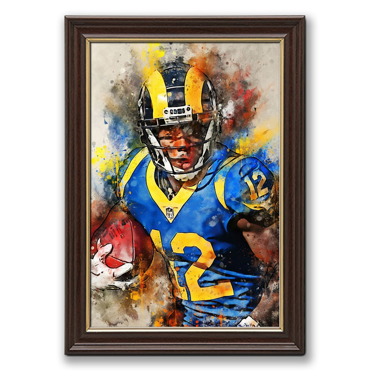 Brandin Cooks Celebrity Sports Art Poster School Dining Room Decoration 2 Canvas Wall Art Poster Decor Gift