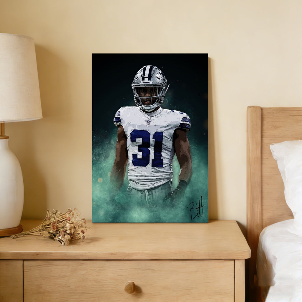 Byron Jones Celebrity Sports Art Poster School Dining Room Decoration 1 Canvas Wall Art Poster Decor Gift