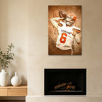 Baker Mayfield Sports Celebrity Art Deco Poster 11 Canvas Wall Art Poster Decor Gift