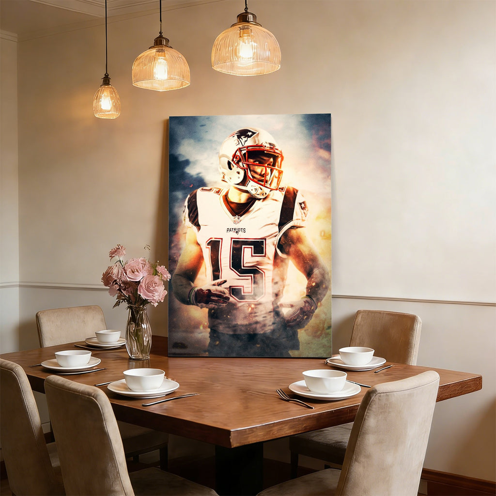 Chris Hogan Art Sports Decorative Poster School Dormitory 9 Canvas Wall Art Poster Decor Gift