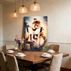 Chris Hogan Art Sports Decorative Poster School Dormitory 9 Canvas Wall Art Poster Decor Gift