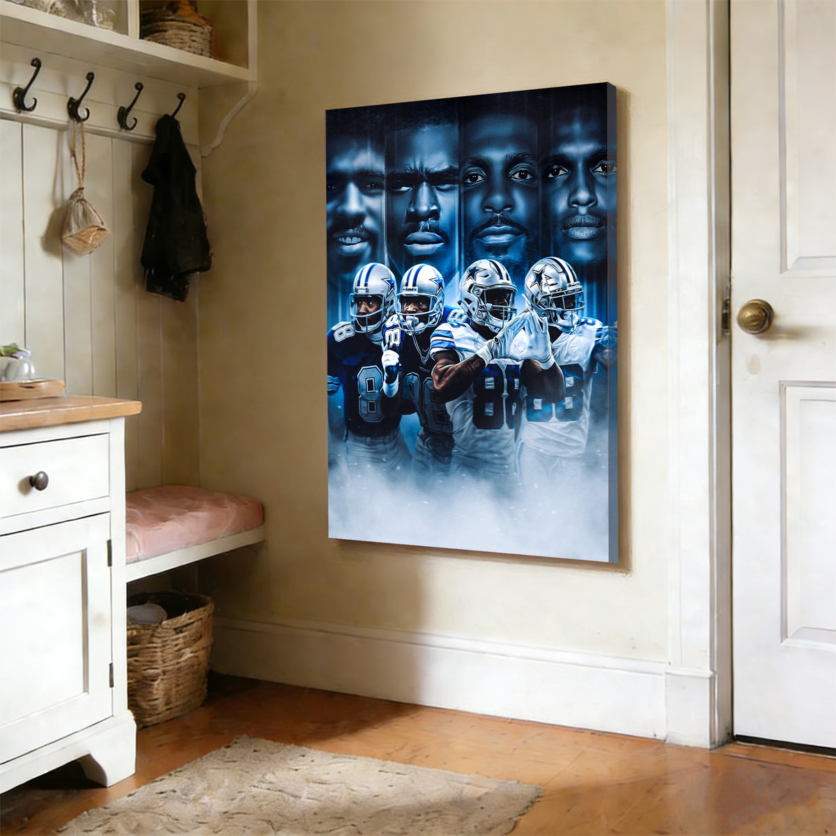 CeeDee Lamb Art Sports Decorative Poster School Dormitory 6 Canvas Wall Art Poster Decor Gift