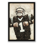 Cam Newton Sports Celebrity Art Deco Poster 8 Canvas Wall Art Poster Decor Gift