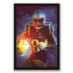 Cordarrelle Patterson Art Sports Decorative Poster School Dormitory 6 Canvas Wall Art Poster Decor Gift